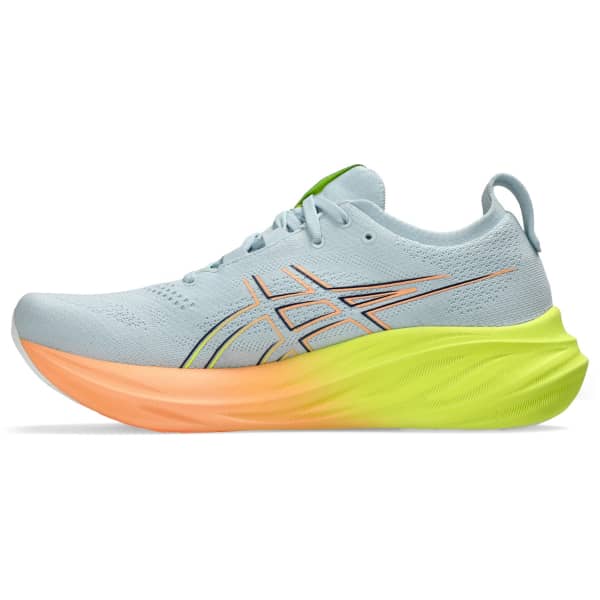 Chaussure running ASICS GEL-NIMBUS 26 PARIS COOL GREY/SAFETY YELLOW