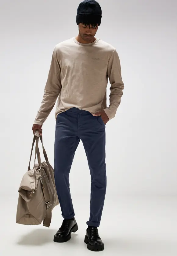Comfort Chino - dark nightshadow blue