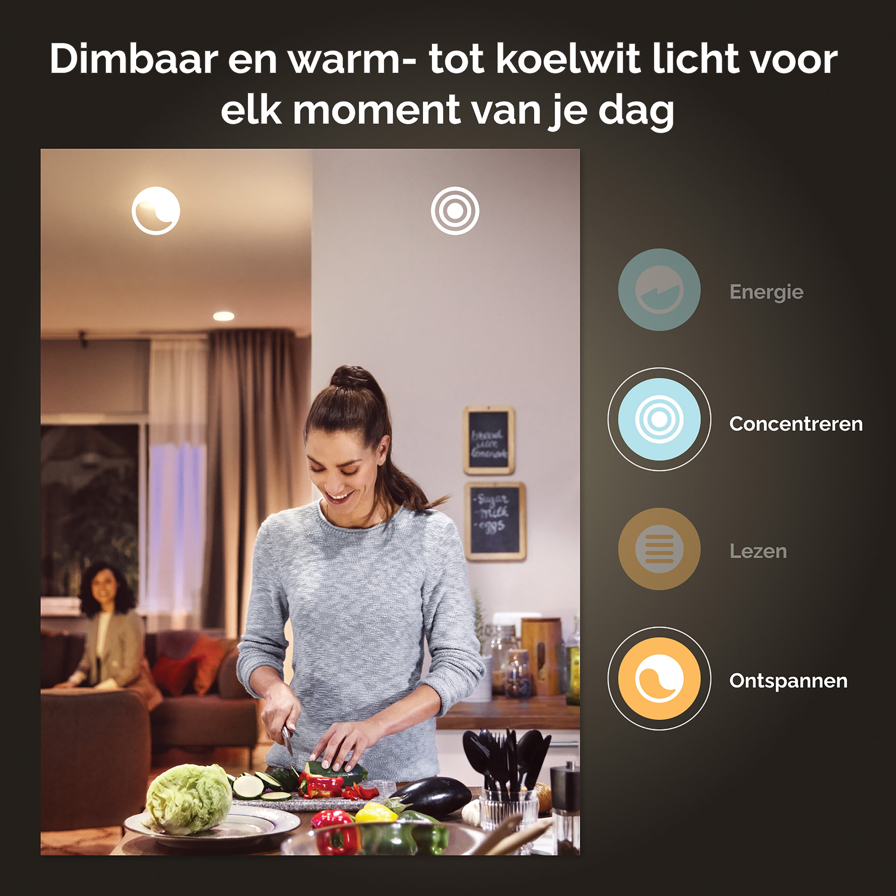 Philips Hue White & Color Ambiance Lichtbron - E27 - Starterkit