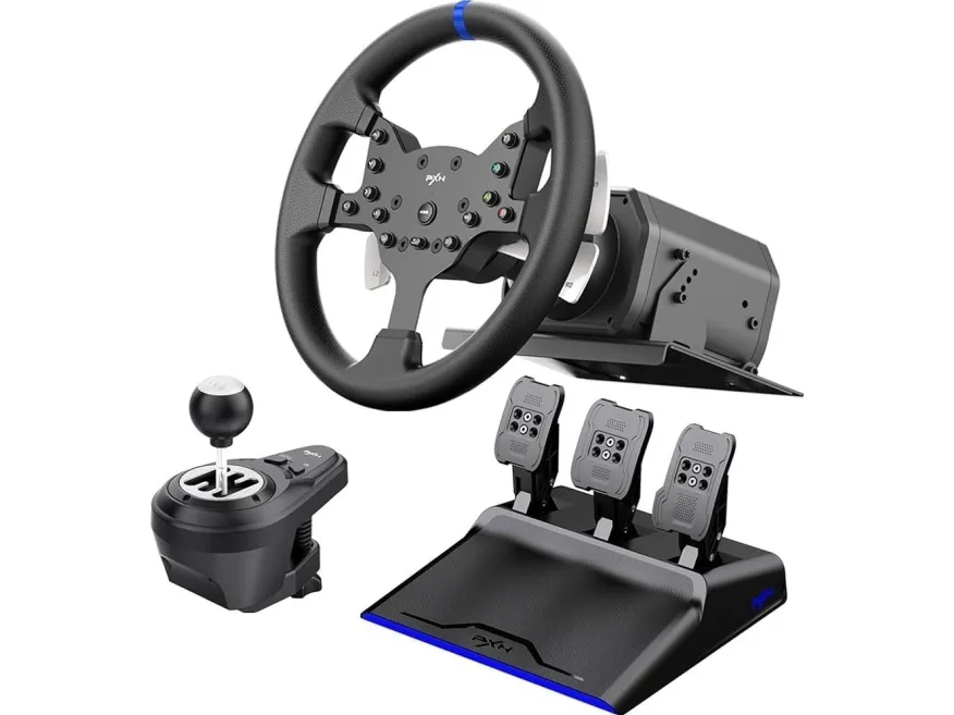 PXN gaming-rattet PXN-V99 (PC / PS3 / PS4 / XBOX ONE / SWITCH)