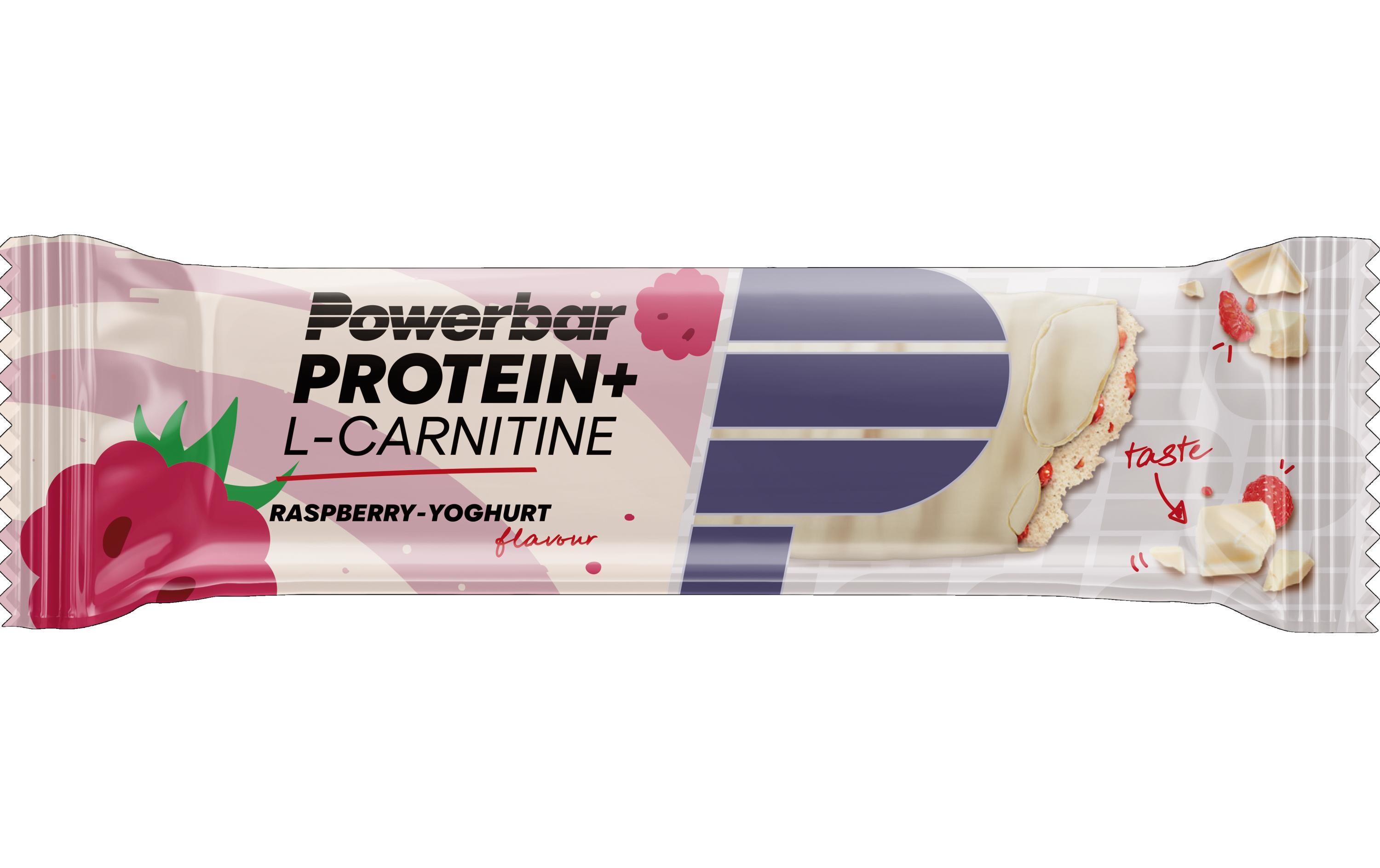 Riegel Protein Plus L HimbeereProteinriegel für Muskelaufbau und -erhalt, Box mit 30 Stück à 35 g