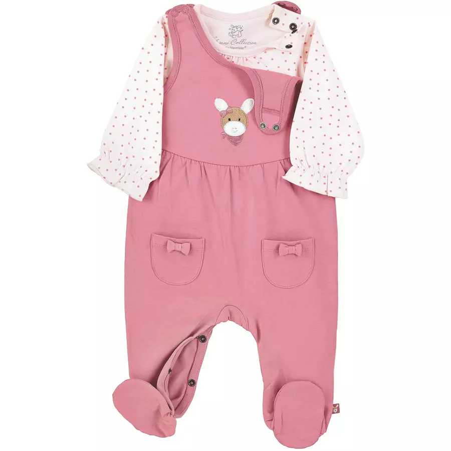 Sterntaler Strampler-Set Emmi rosa