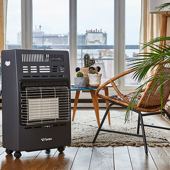 Poêle à gaz pliable Favex Genius 4200W 40m²