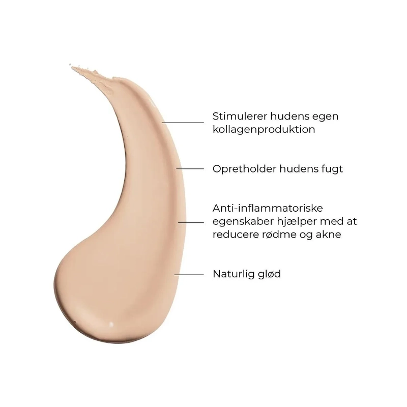 Lavinde Copenhagen NATURAL GLOW Liquid Foundation 7 ml - 207N Beige