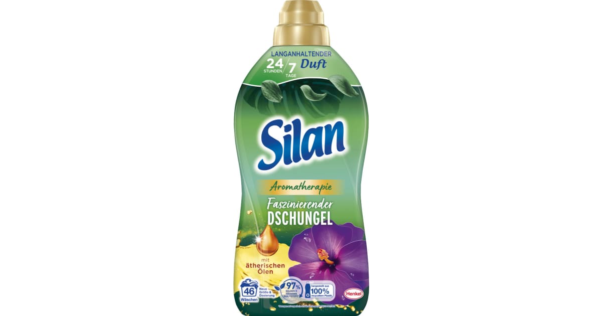 Silan Aromatherapie Dschungel 46 Waschgänge
