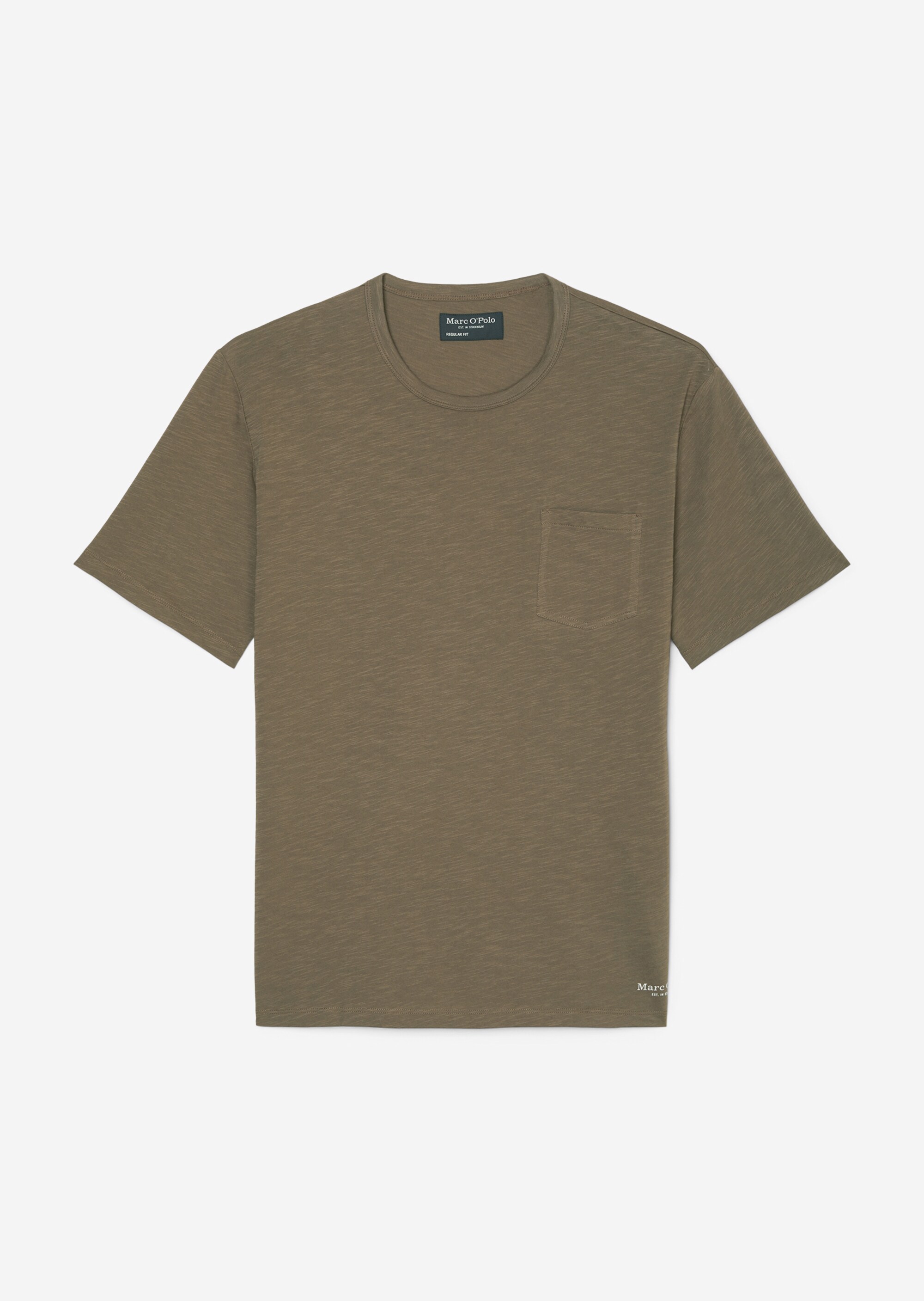 T-Shirt regular in softer Slub-Jersey-Qualität