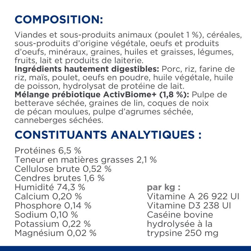 Hill's Prescription Diet i/d Digestive Care Stress Mini poulet