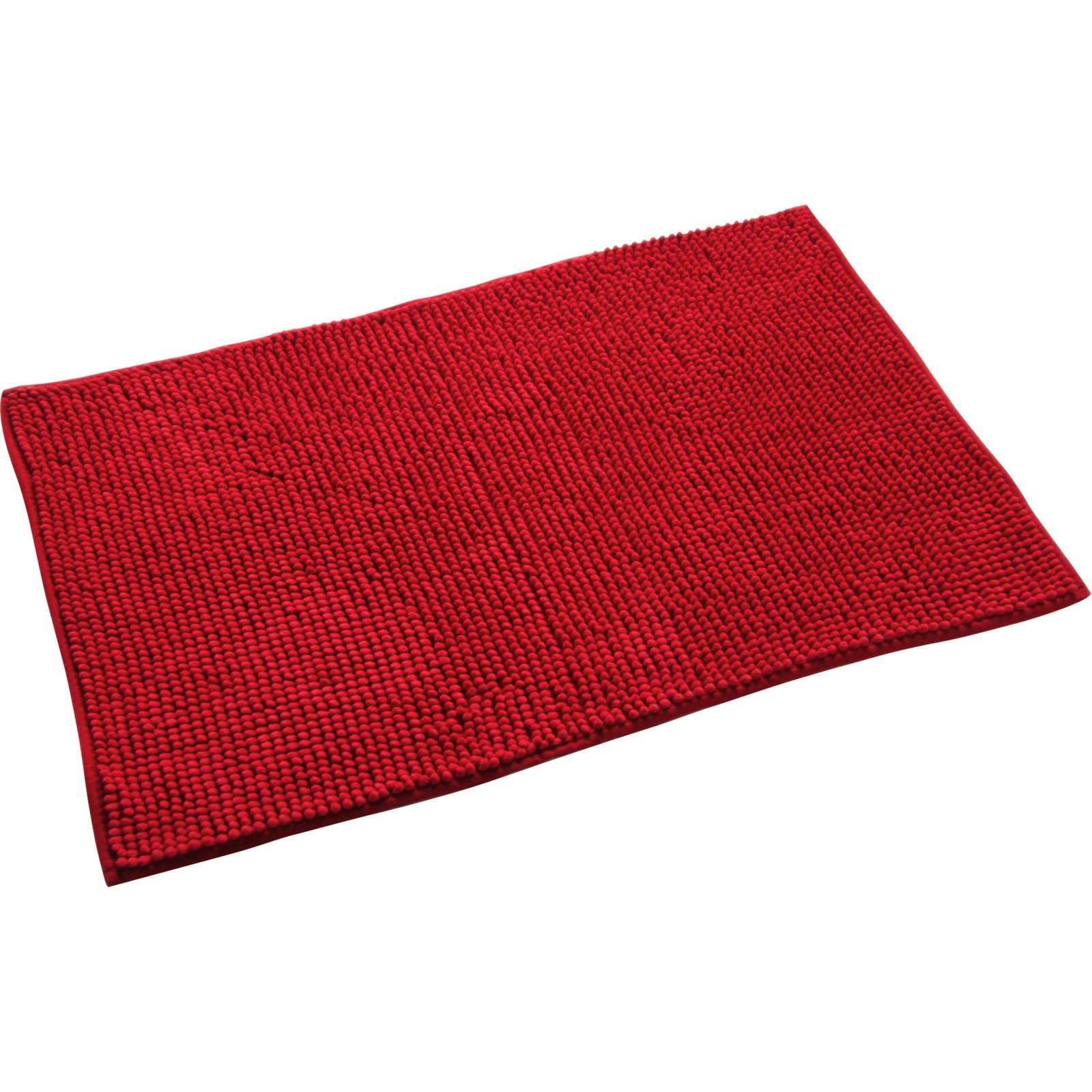 Badeteppich Chenille 60x90cm, rot