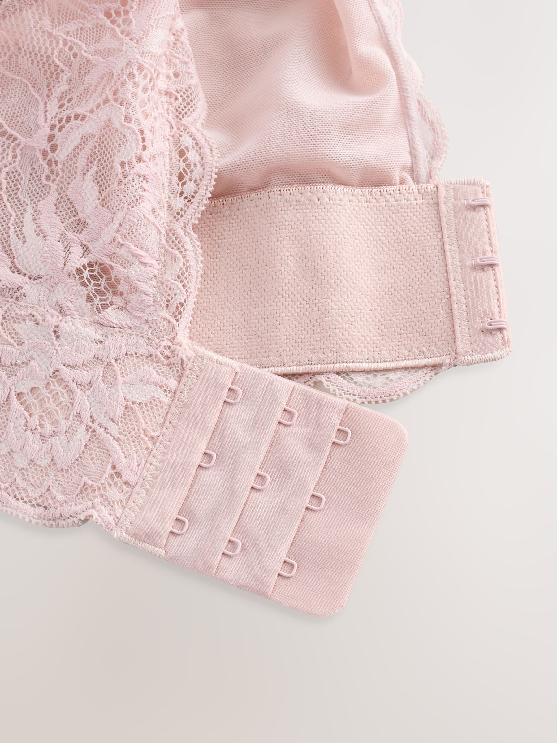 Lichtroze - Total Support Lace Bra