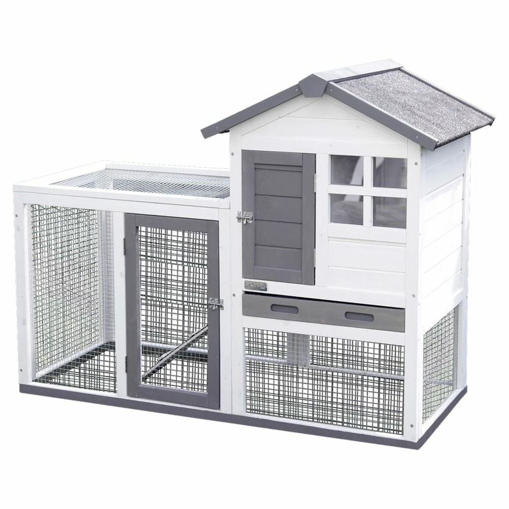 Enclos pour rongeurs freetime luke 127x62x98 cm bois vitrifié