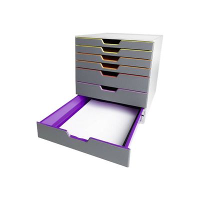 Durable Varicolor - Module de classement 7 tiroirs - multicolore