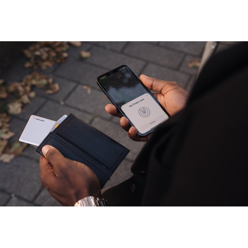 Verbatim My Finder Personnel Recherche Noir, Argent, Blanc