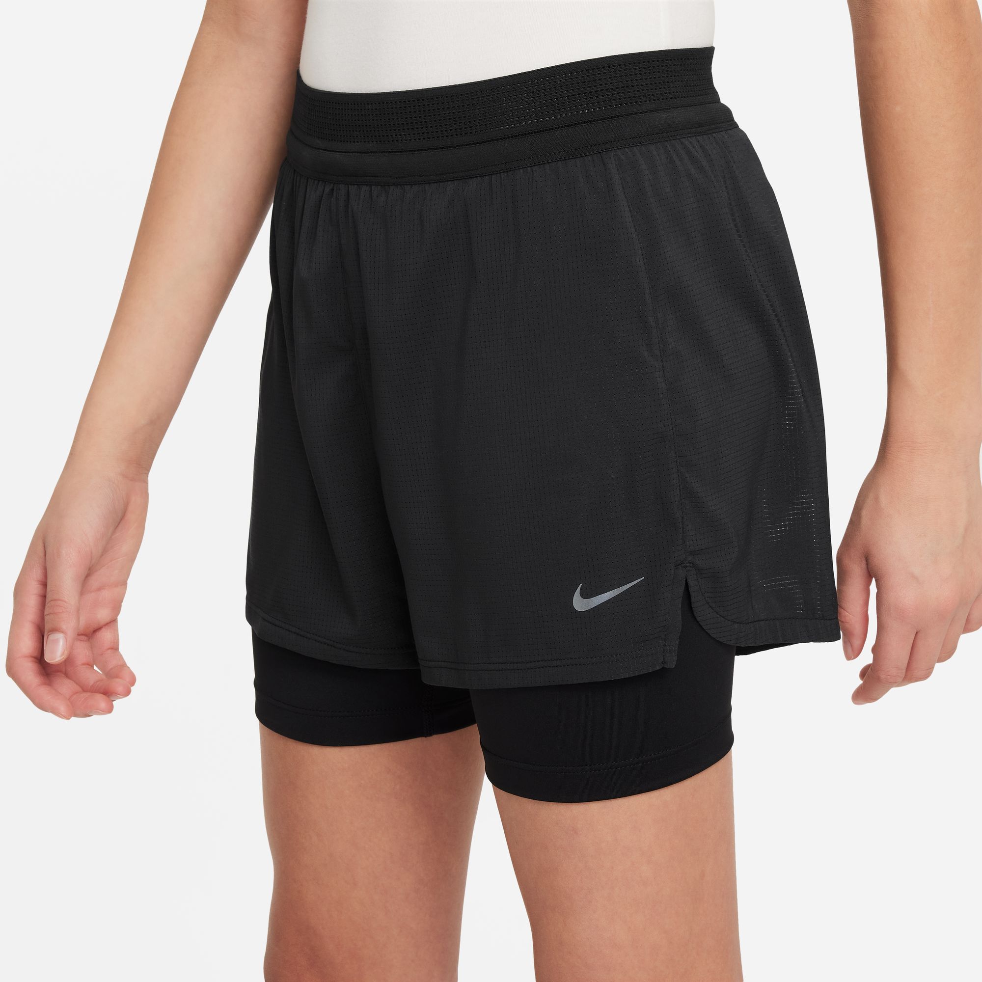 Dri-FIT ADV Shorts Jente 010/Black/Black/Black