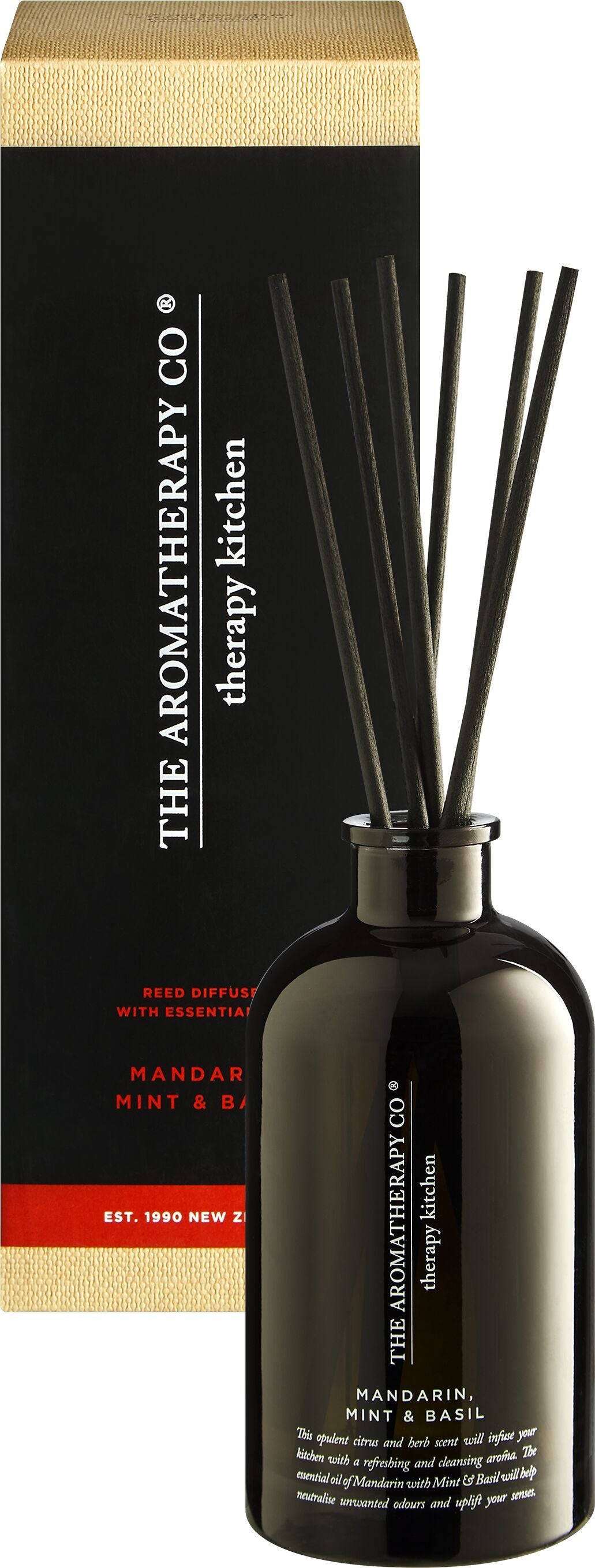 THERAPY Diffuser Basil Mint Mand 250ml - Mandarin, Mint & Basil / Mandarin, Mint & Basil