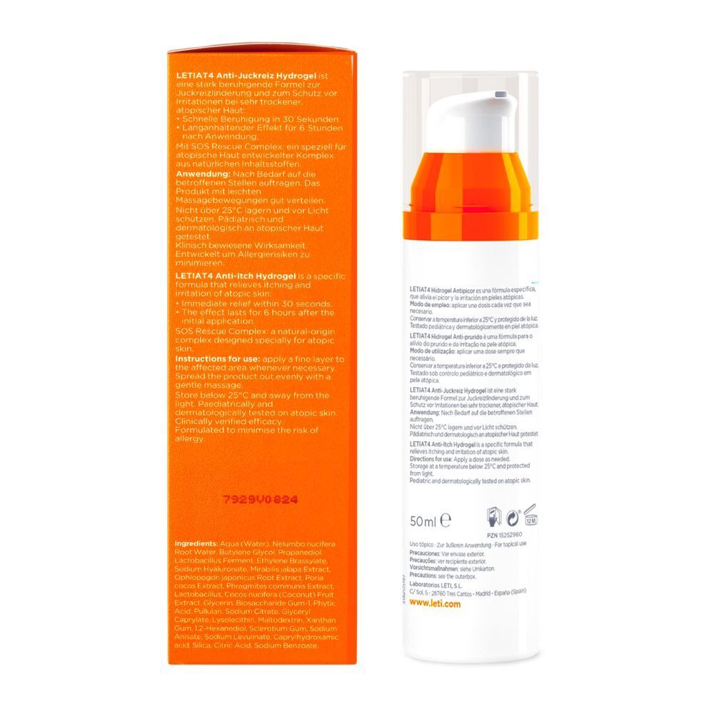 LETI AT4 Anti-Juckreiz Hydrogel