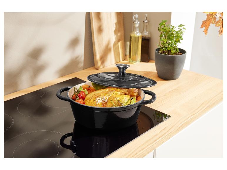 Gietijzeren pan 25 cm 3 L