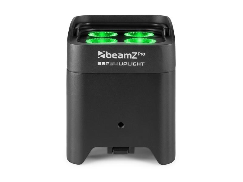 BeamZ Pro PAR-Bar BBP54 Akku Uplight Kompakter Battery Par, der sich ideal als Akzent- und Uplighting eignet