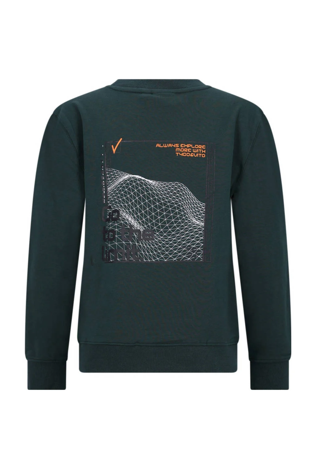 TYGO & vito NextGen sweater donkergroen