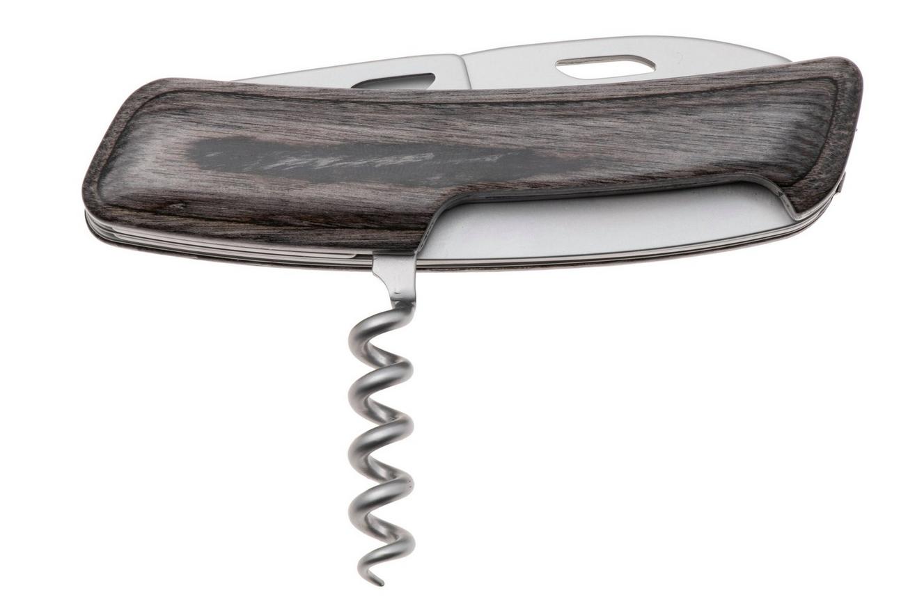 Swiza D03 AM, KNI.0036.6510, Laminate Black, Zwitsers zakmes, 6 tools