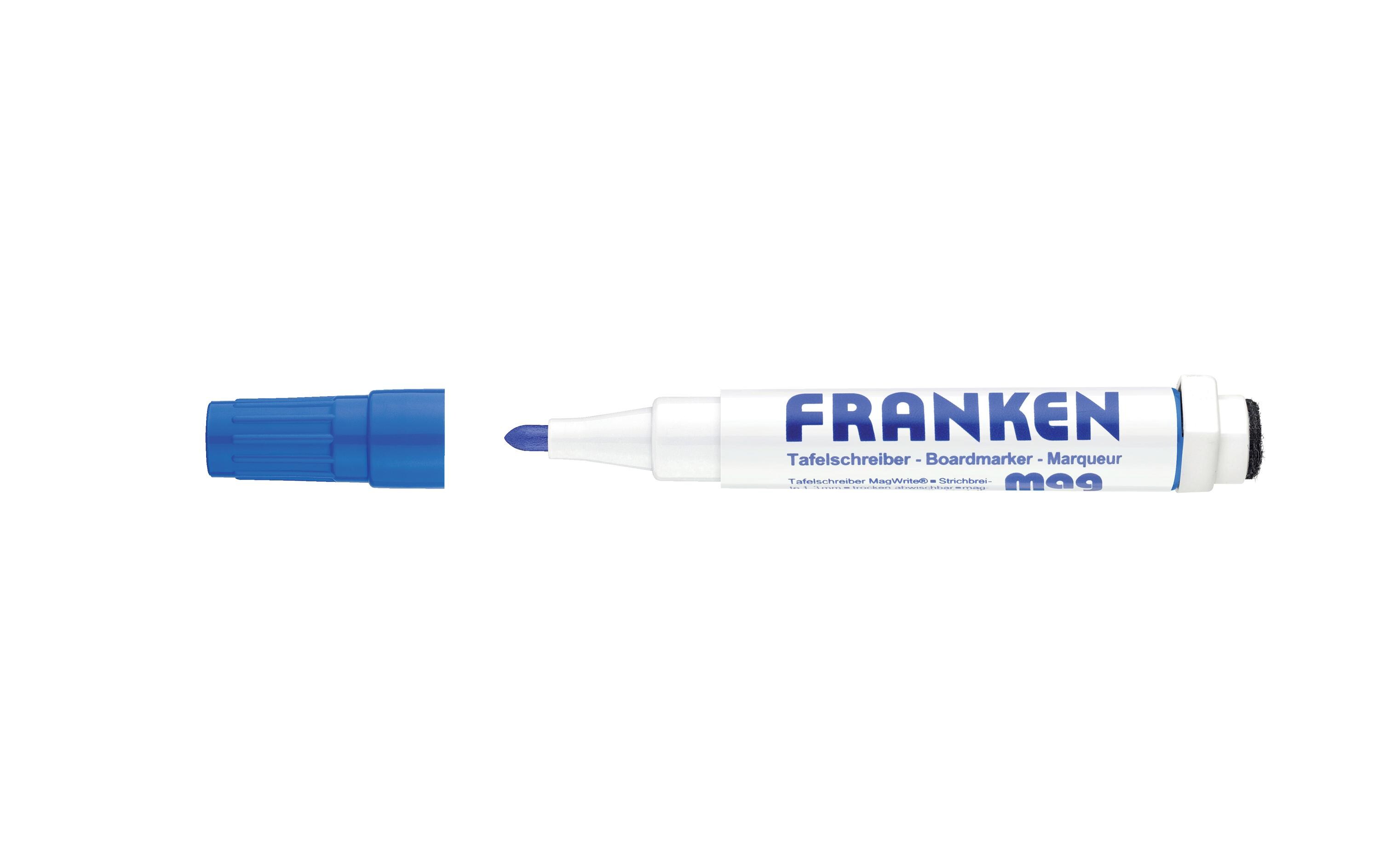 Whiteboard-Marker 1-3 mm, BlauTafelschreiber mit Rundspitze