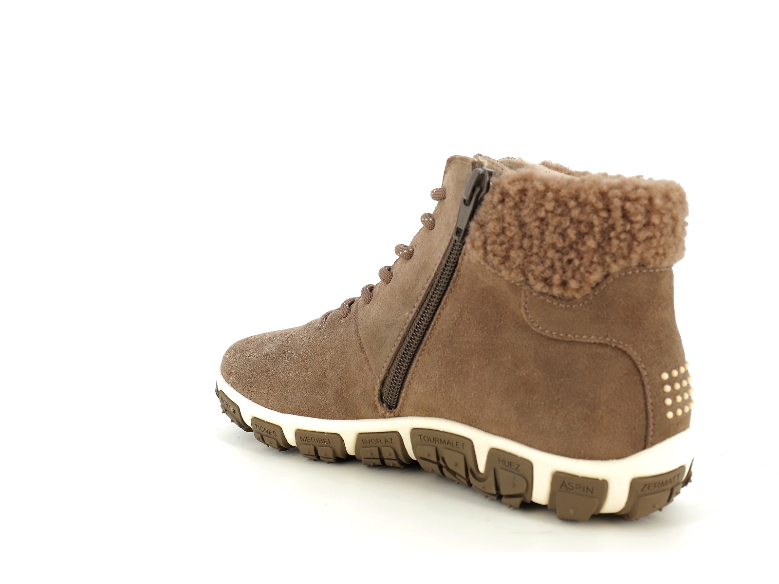 Tbs-JANISSA Nubuck Taupe