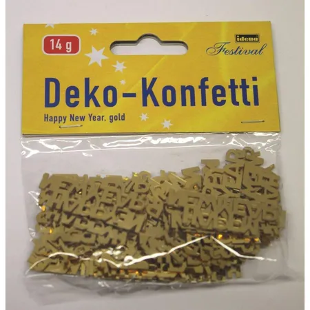 Idena Deko-Konfetti 14g, Happy New Year