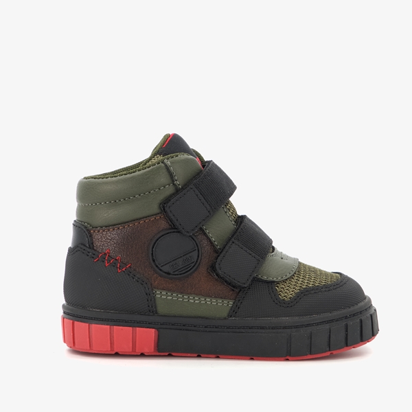 Blue Box hoge jongens sneakers met rode details