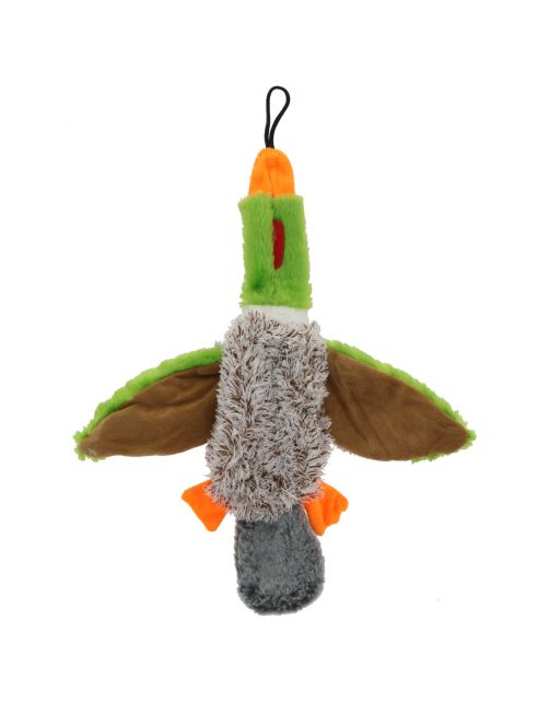 Adori Hondenspeelgoed Skinny Eend - Knuffel - 40 cm Multi-Color