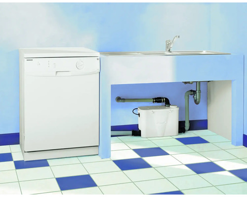 Sanisan 4 huishoudpomp zonder toiletaansluiting