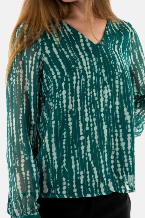 tee shirt manches longues only noele aventurine