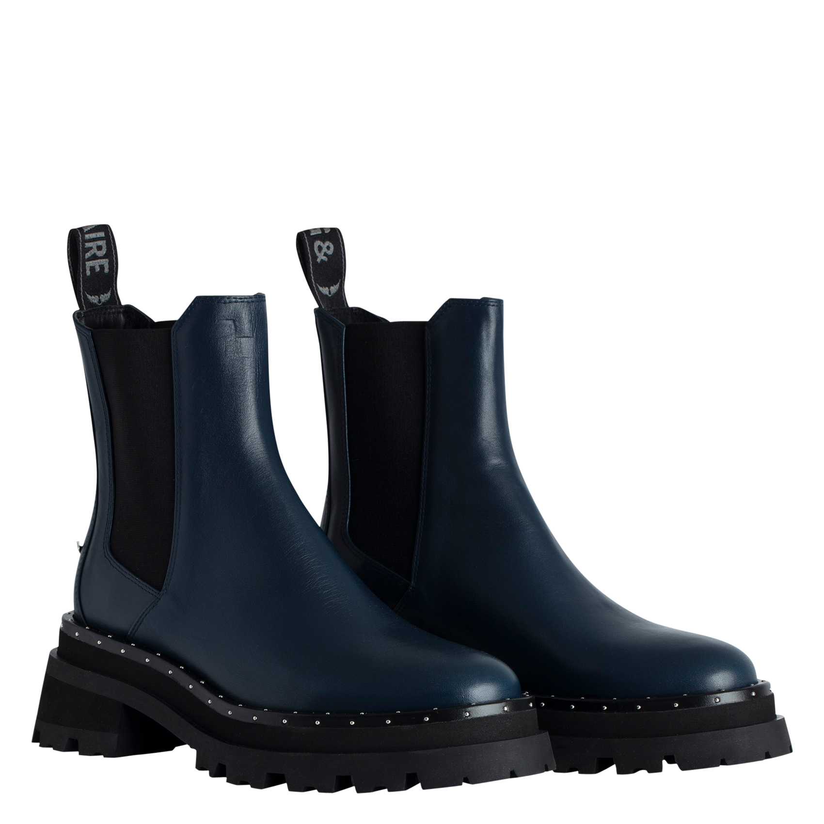 RIDE - Bottines en cuir | Bleu
