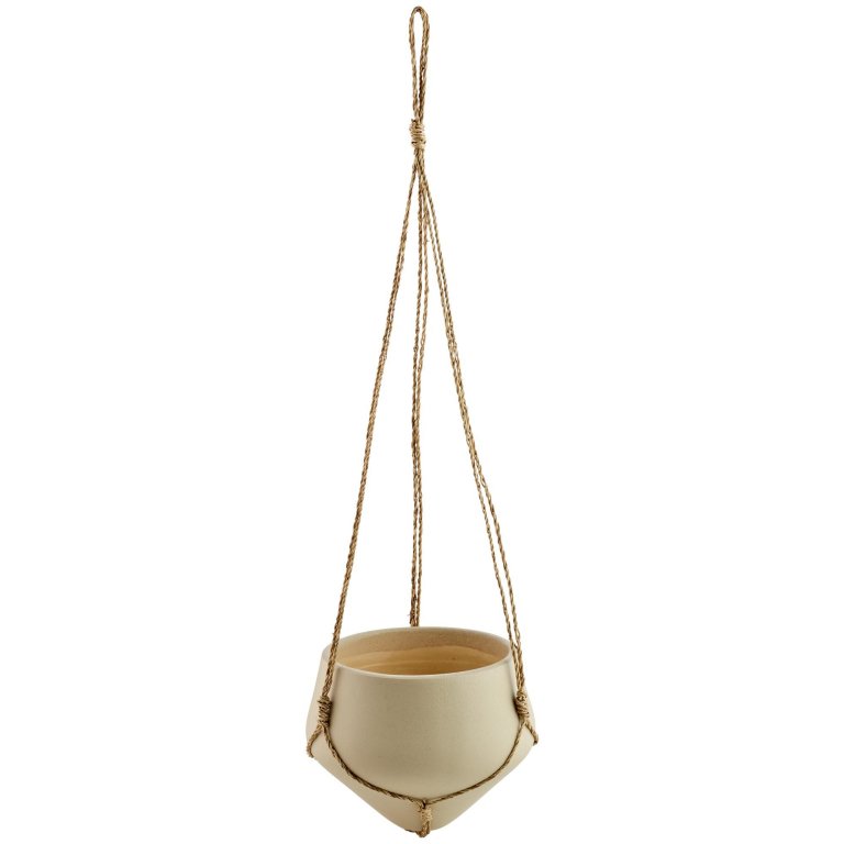 Bolia Grove bloempot hangend Sand