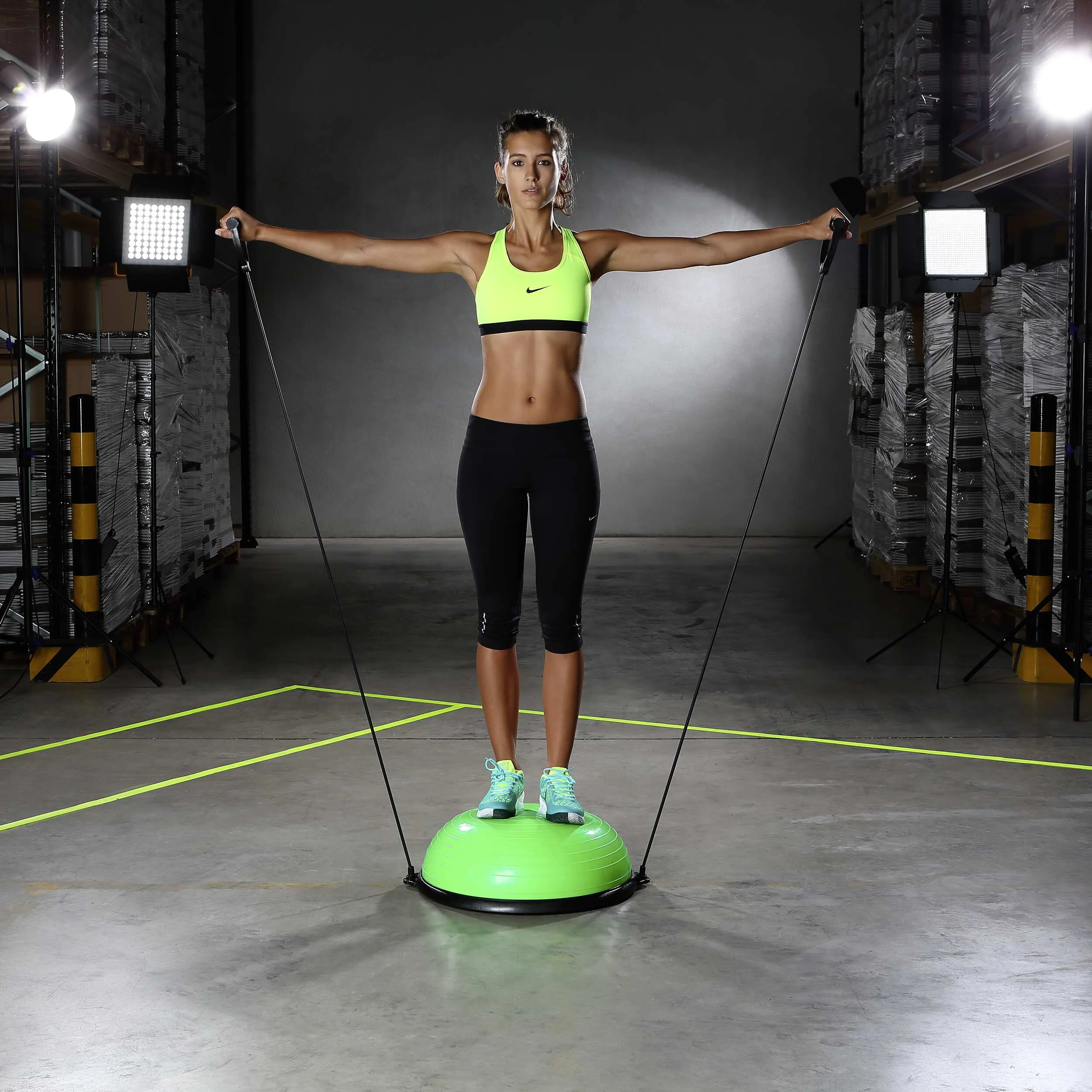TOOLZ Balance Ball - Vert , Noir