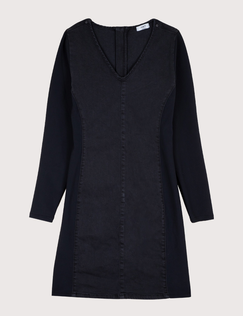 HBT POWER BOOST | BEVERLY ROBE  DENIM NOIR