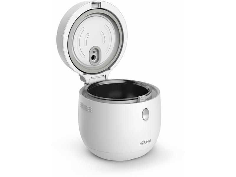Koenig Multikocher Low Carb 1 l Reiskocher mit LED-Display