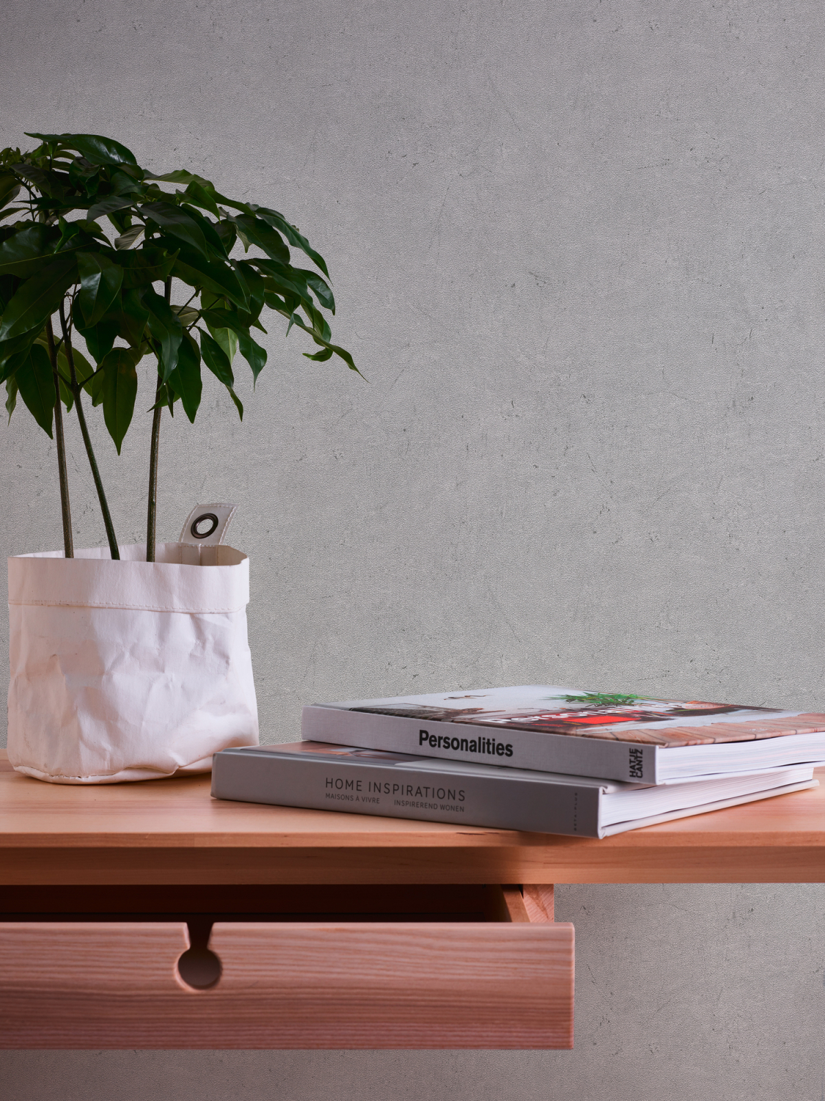 Vliestapete BETON CONCRETE & MORE - grau - 10 Meter