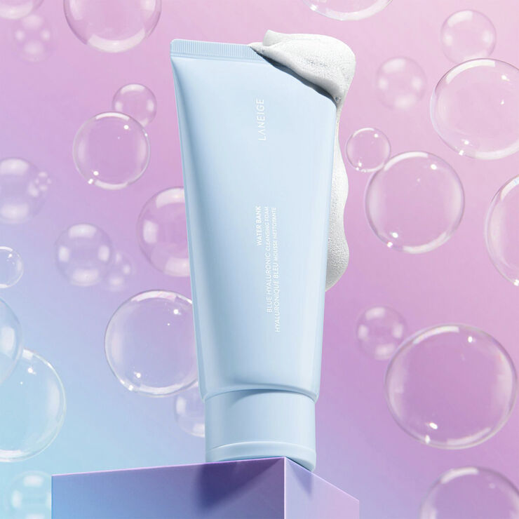 LANEIGE Water Bank Blue Hyaluronic Cleansing Foam - Face Cleanser