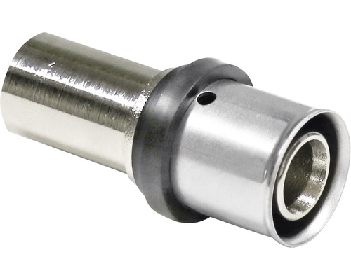 Perspassing overgang TH en U-profiel 20 x 2 - 15 mm op koperen en composiet buis