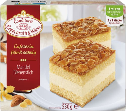 Coppenrath & Wiese Mandel-Bienenstich-Blechkuchen
