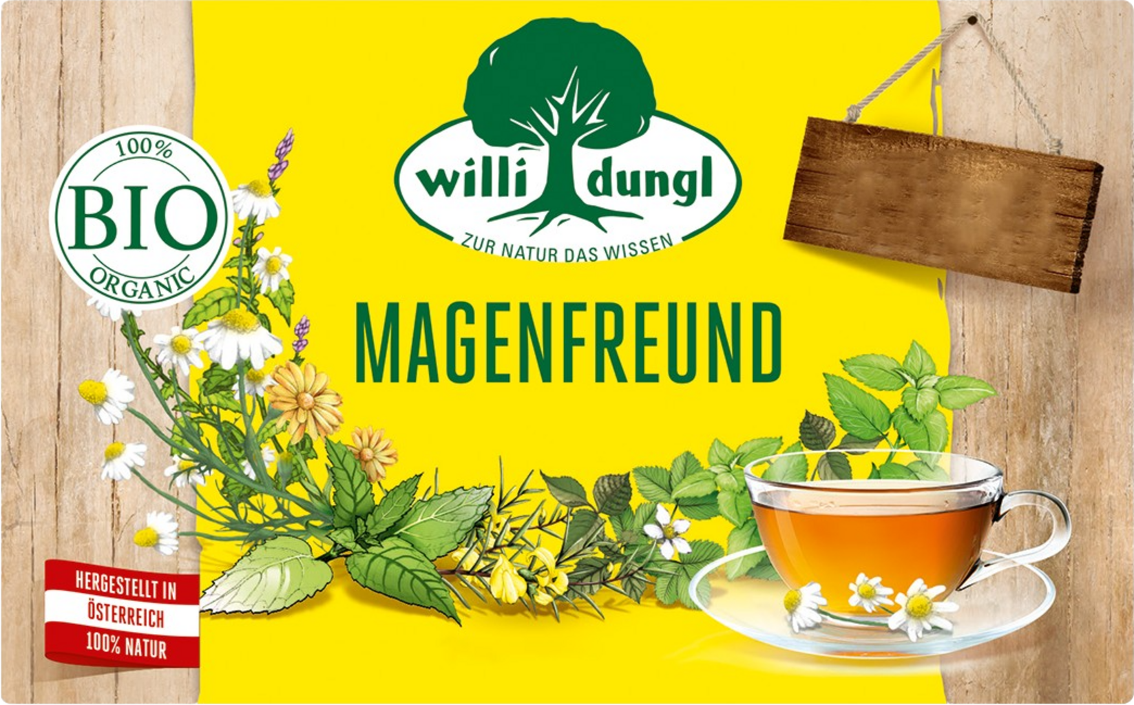 Willi Dungl  BIO-Tee Magenfreund, 40 g