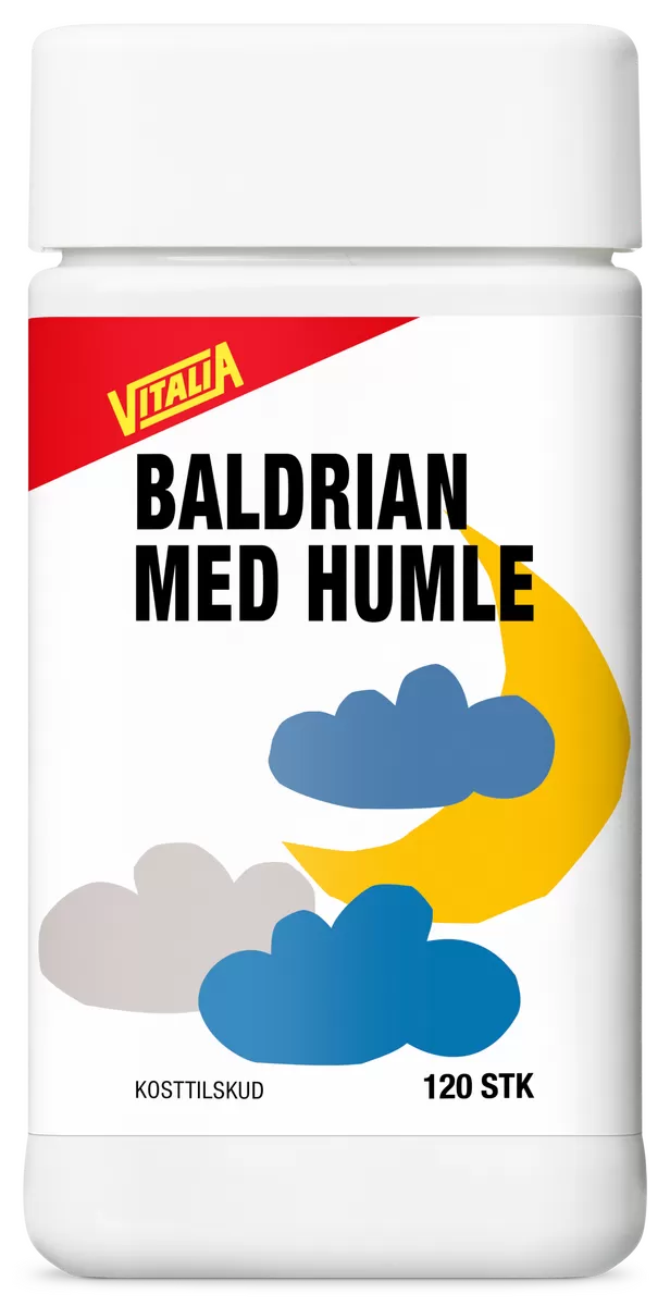 Vitalia Baldrian m. humle - 120 tabl.