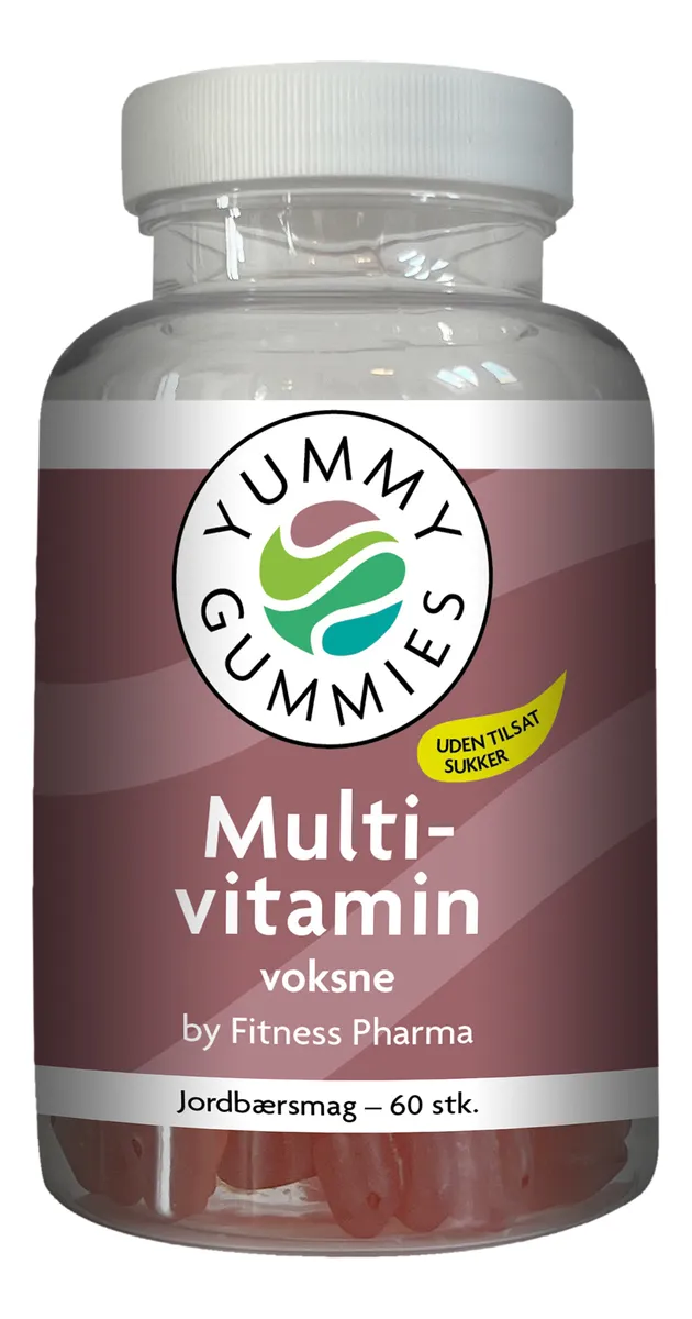 Yummy Gummies by Fitness Pharma Multivitamin Voksne - 60 stk.