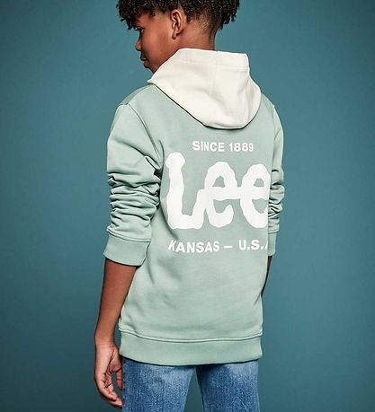 Lee H?ttetr?je - Supercharged - Oversized - Blåe Surf