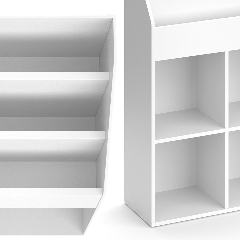 VICCO Kinderregal LUIGI Spielzeugablage Bücherregal Aufbewahrungsregal Comic