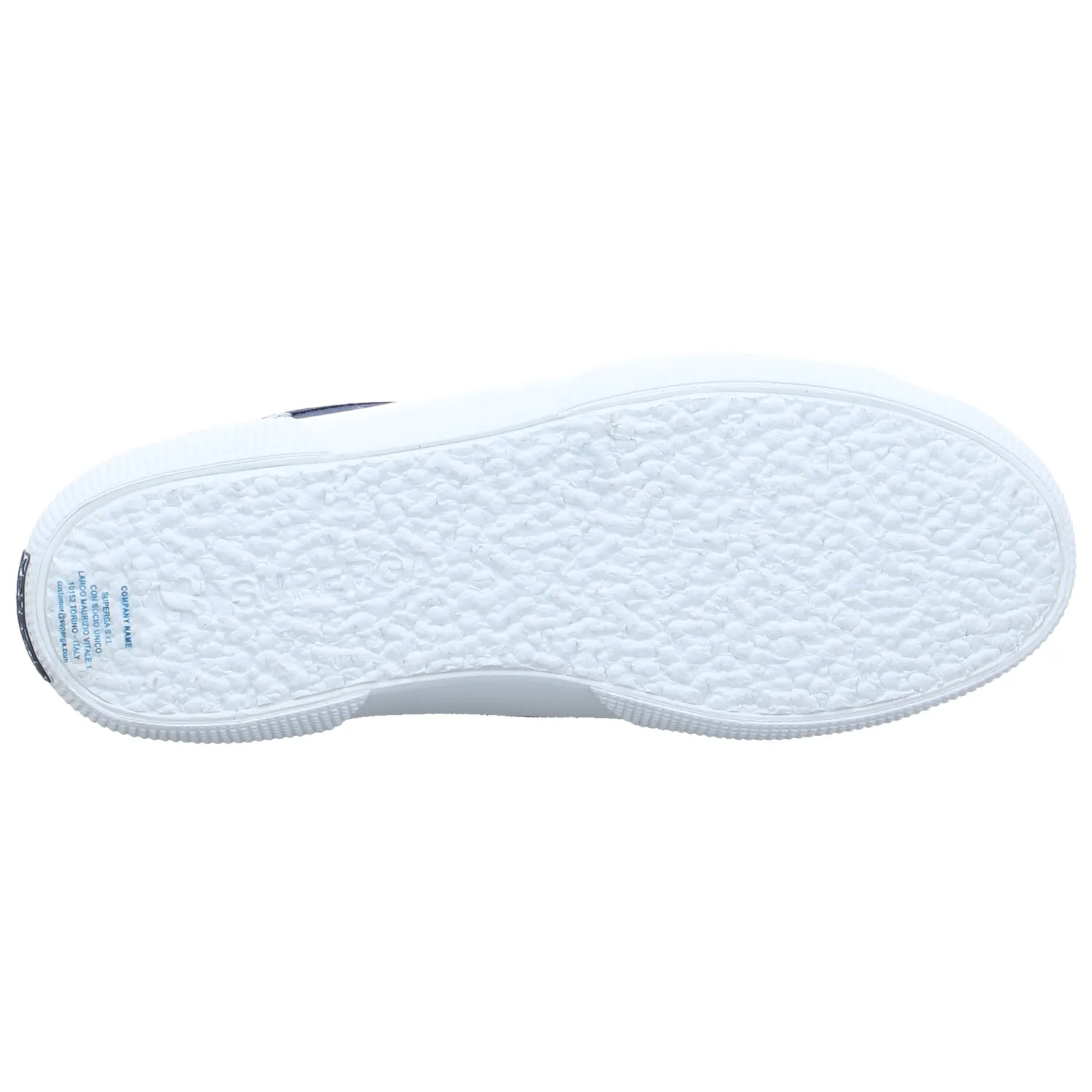 SUPERGA Sneaker Navy Textil  mit superleichter Laufsohle