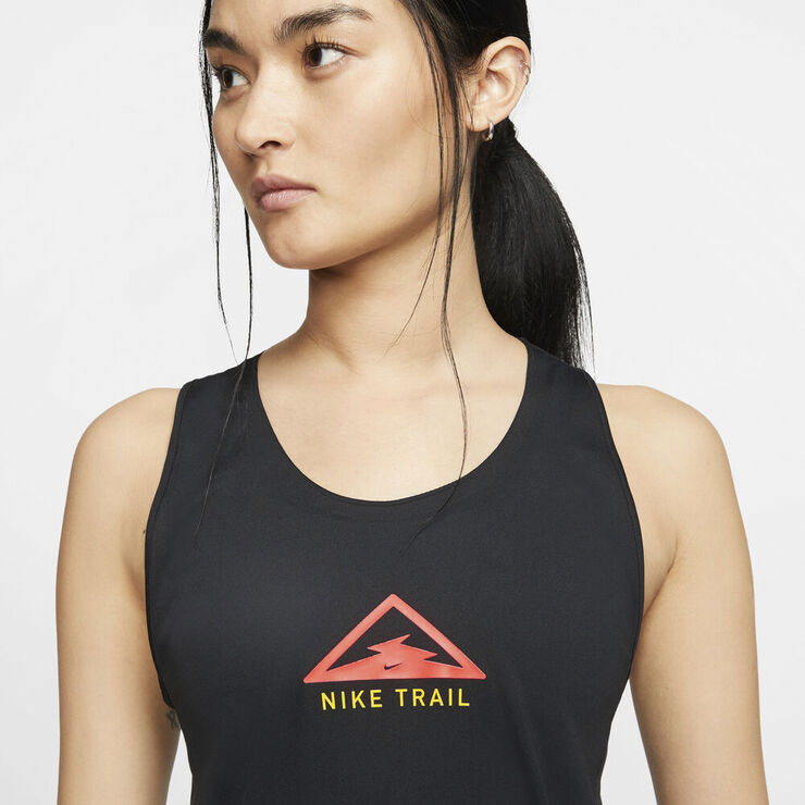 Nike City sleek trail top Sort