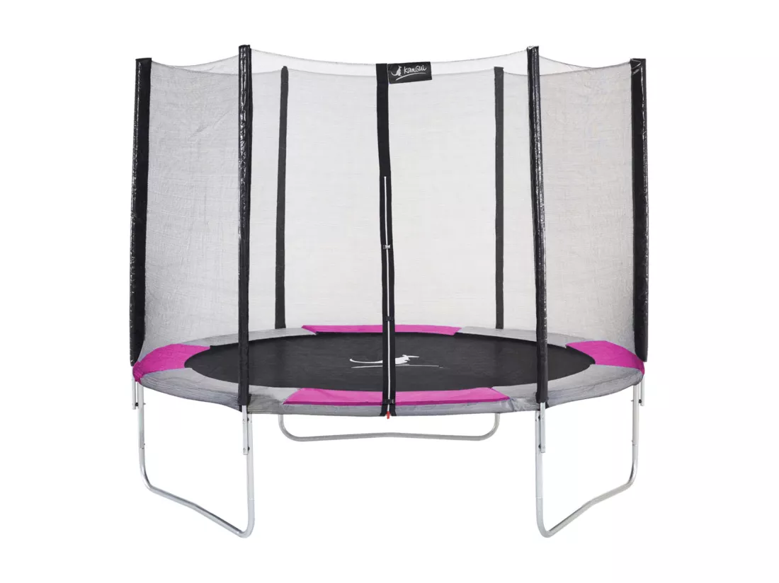 Kangui - Trampoline rond Ø300cm avec filet de sécurité - RALLI 300