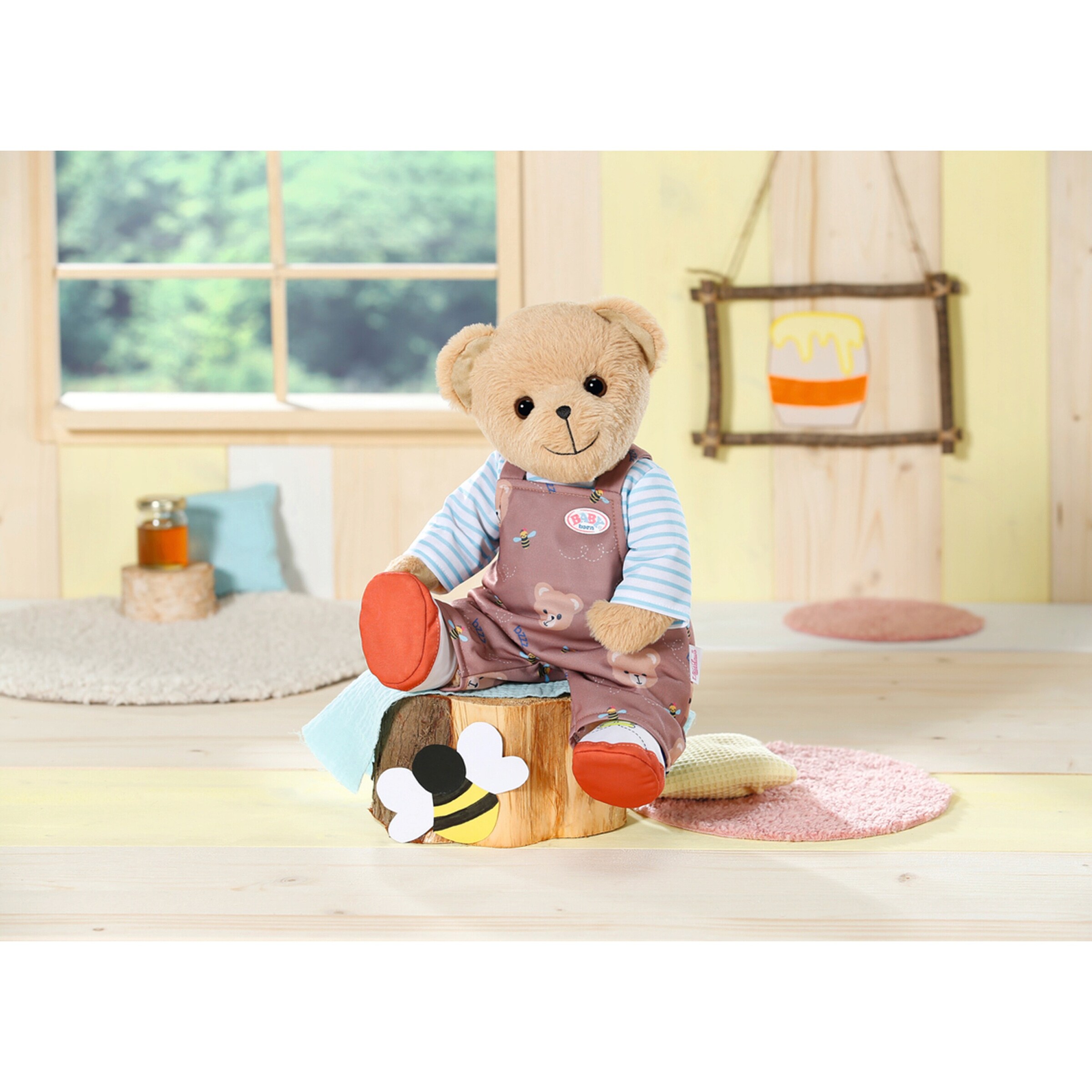 Zapf Creation - BABY BORN Puppen Outfit Bärenanzug