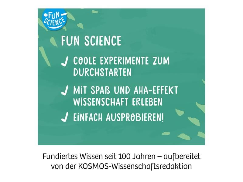 Kosmos Experimentierkasten Fun Science: Fruchtgummi-Labor Gummibärchen in zwei leckeren Sorten herstellen