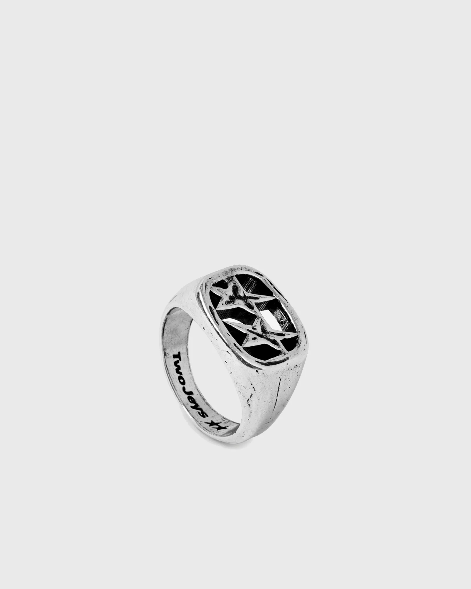 TwoJeys Framed Ring